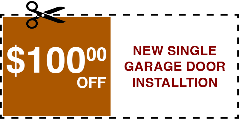 100 off garage door repair Jackson Heights