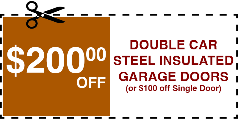200 off garage door repair Jackson Heights