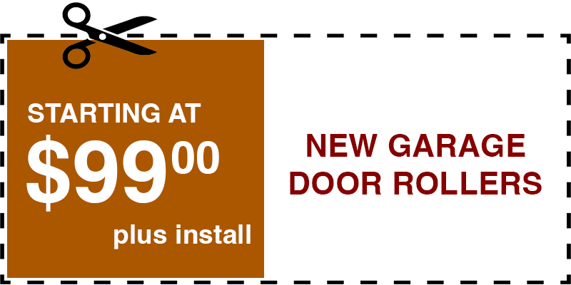 99 new garage door rollers Jackson Heights
